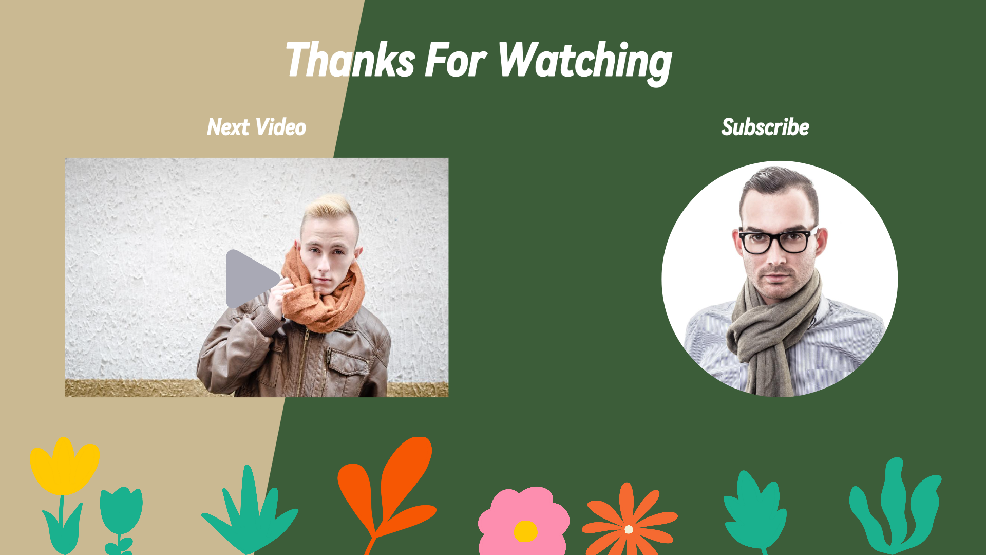 NON MARKETING AESTHETIC ENDSCREEN YOUTUBE