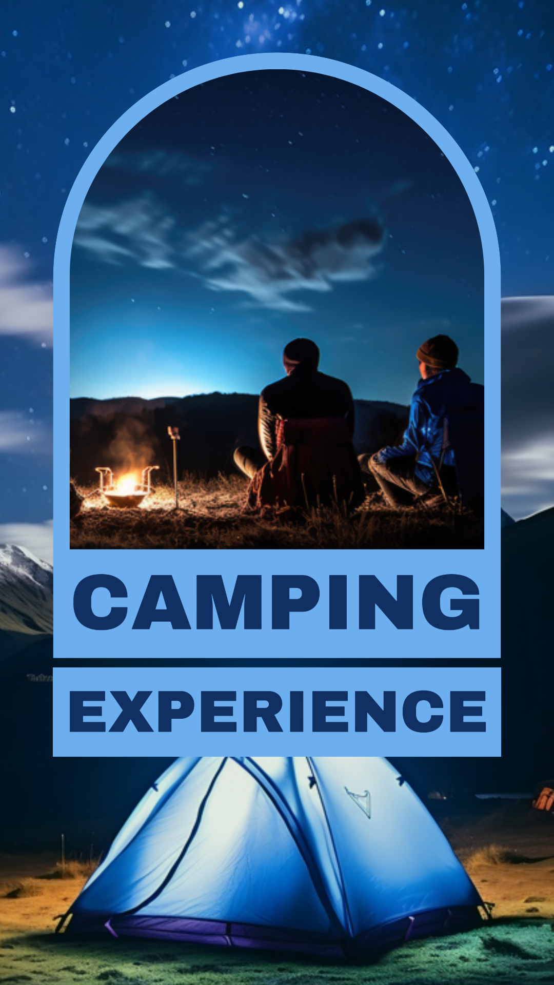 9: 16 Youtube Thumbnail Review Camping Experience