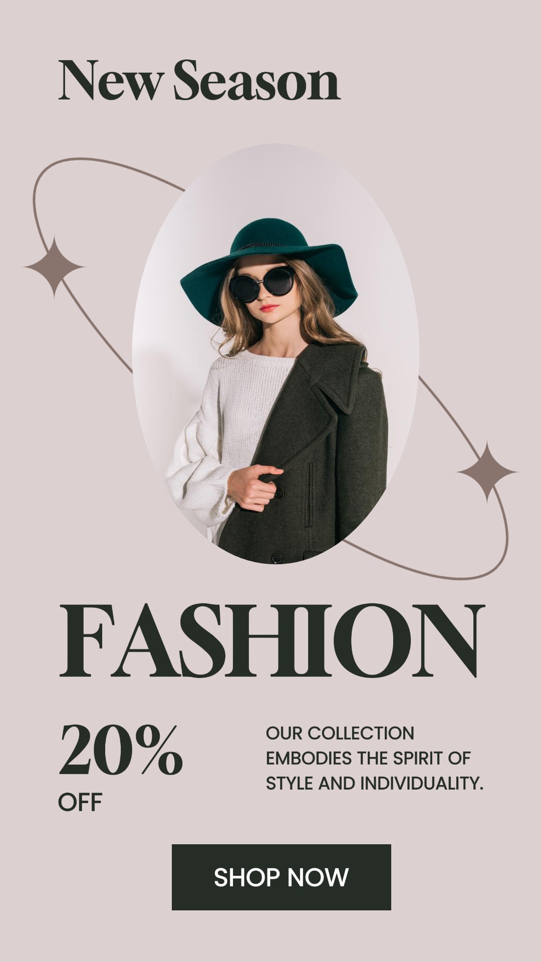 Mode-Promo für Instagram Stories