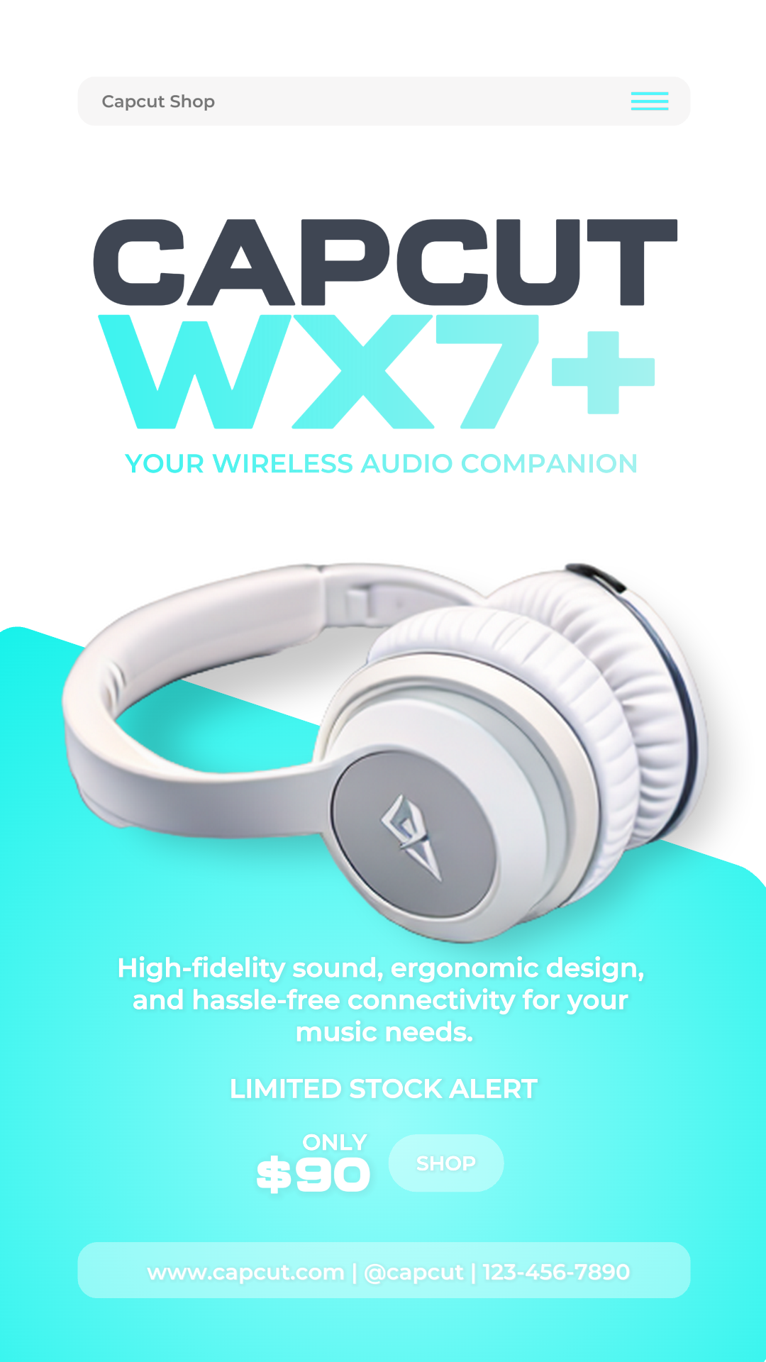 capcut template cover