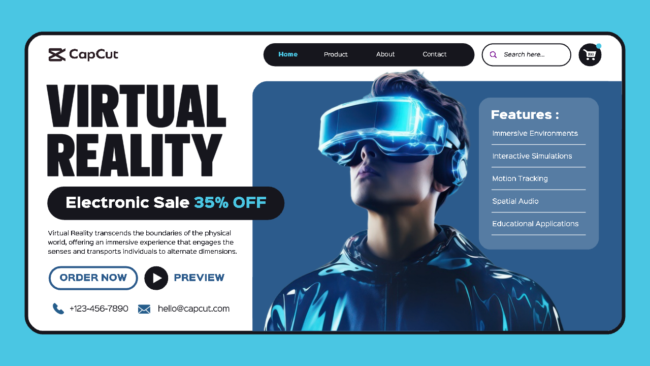 capcut template cover