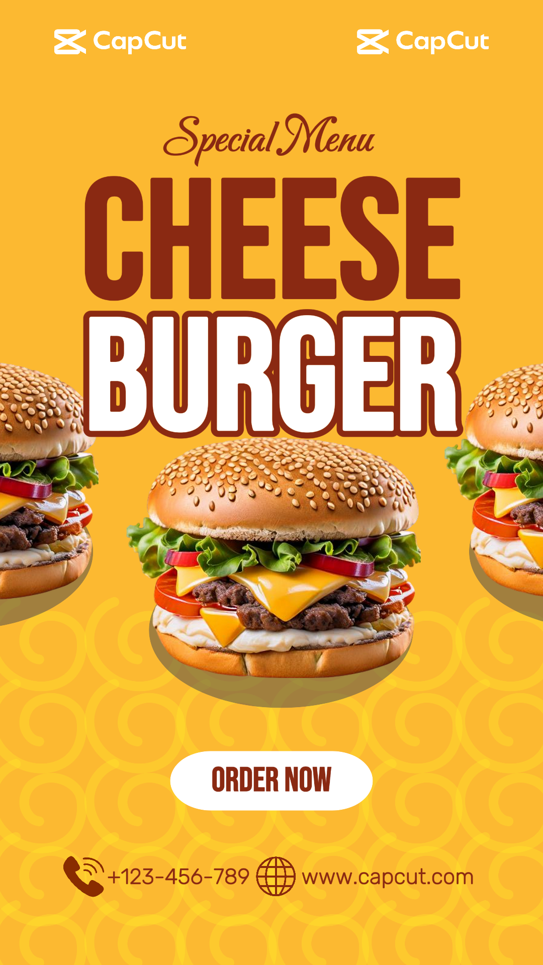 식음료 - 스페셜 치즈버거