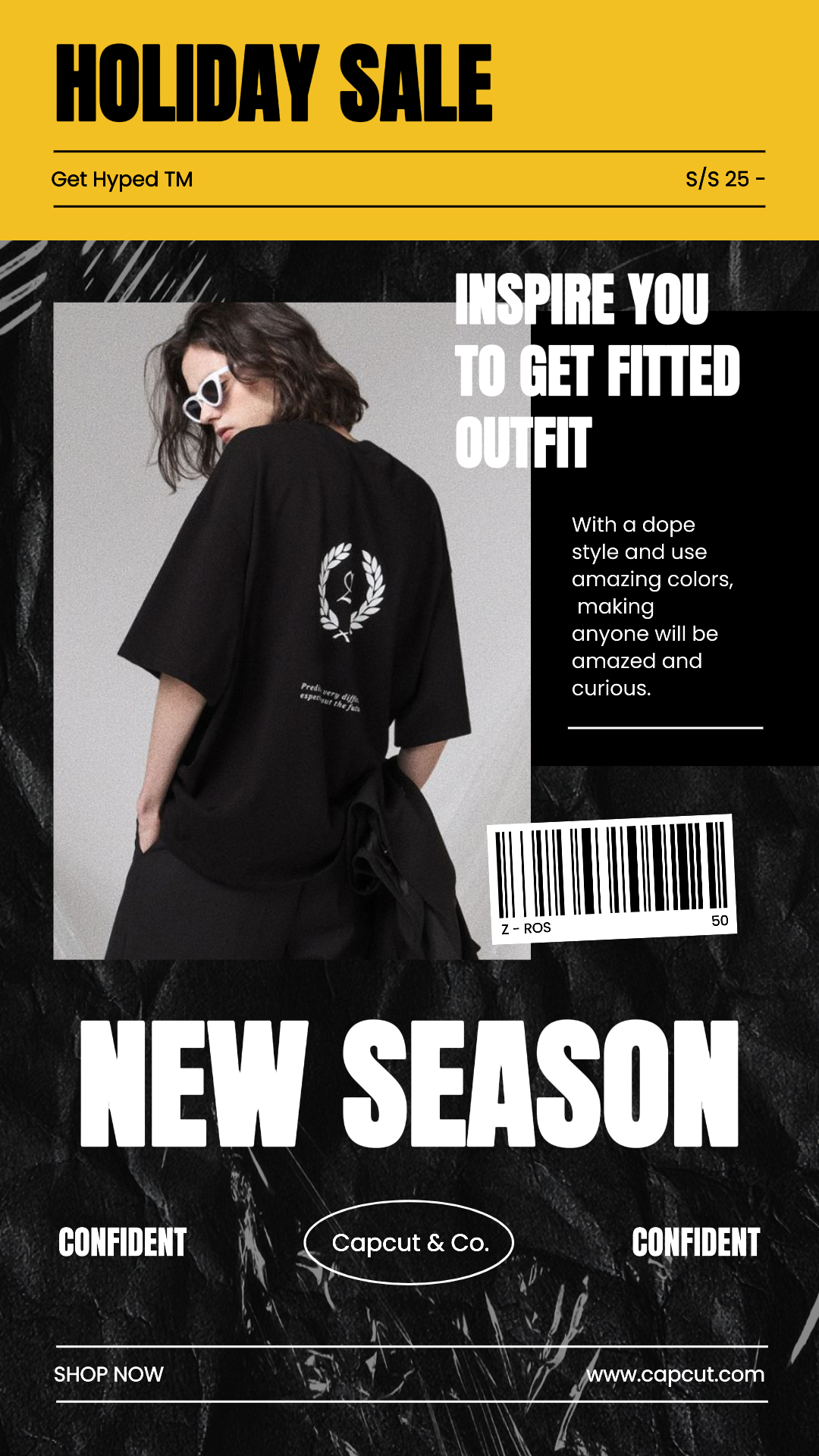 Streetwear Fashion Promotion Instagram Story