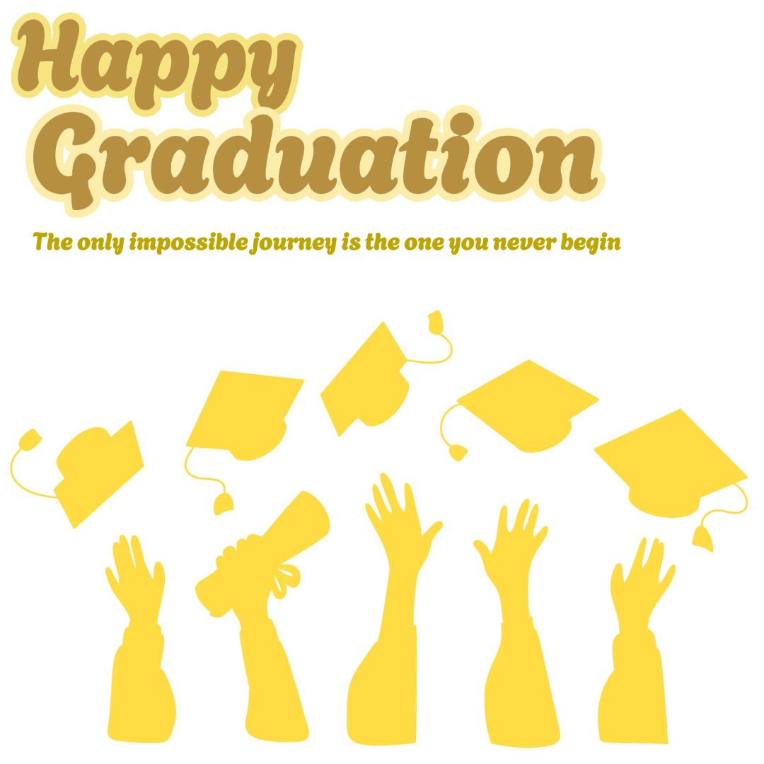 Graduation Season - Creative Poster Happy Graduation Instagram Post