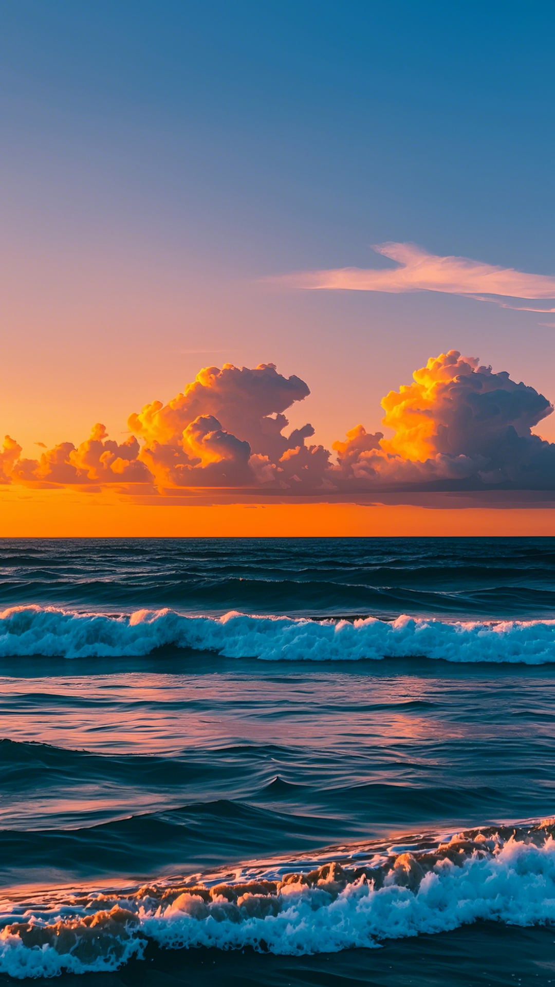 Papel de parede Criativo Poster Praia à tarde