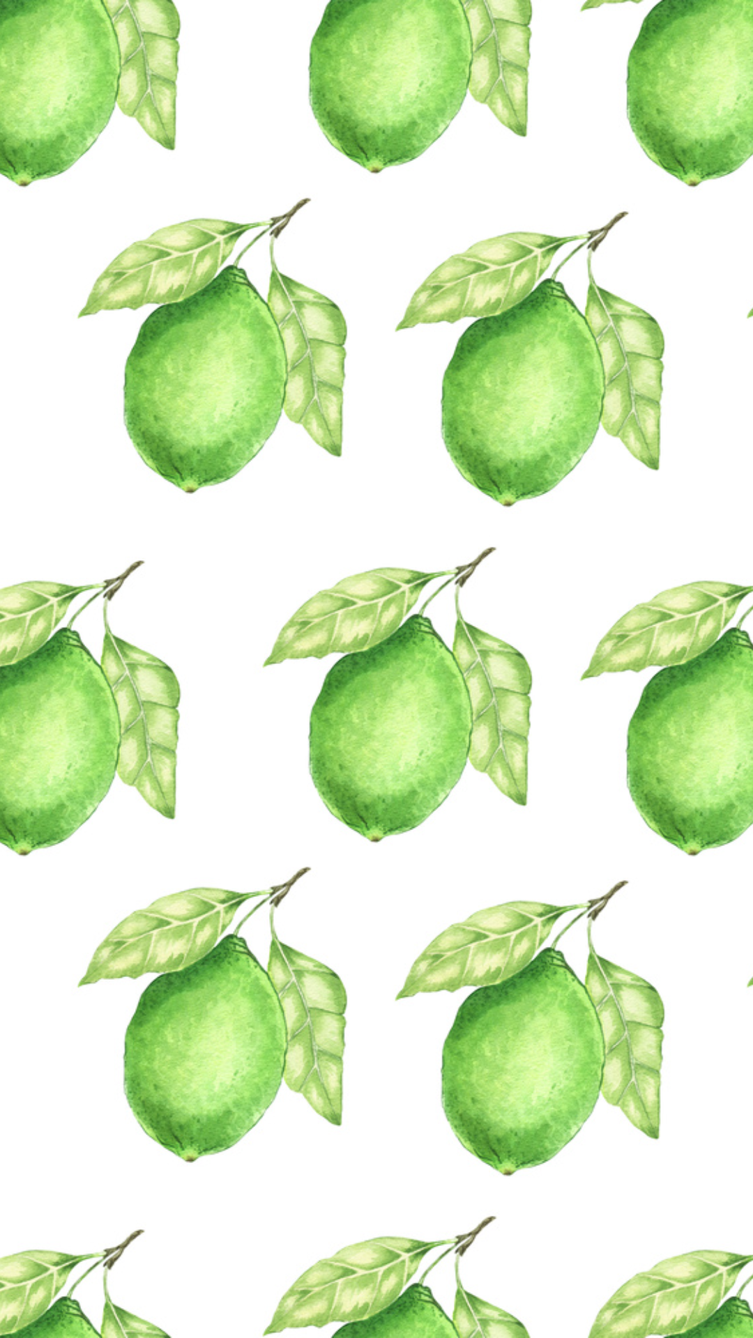 fond d'écran général histoire instagram chaux verte mignonne avec feuille