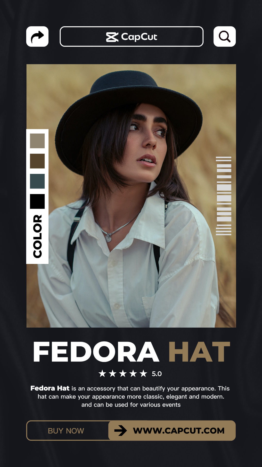 capcut template cover