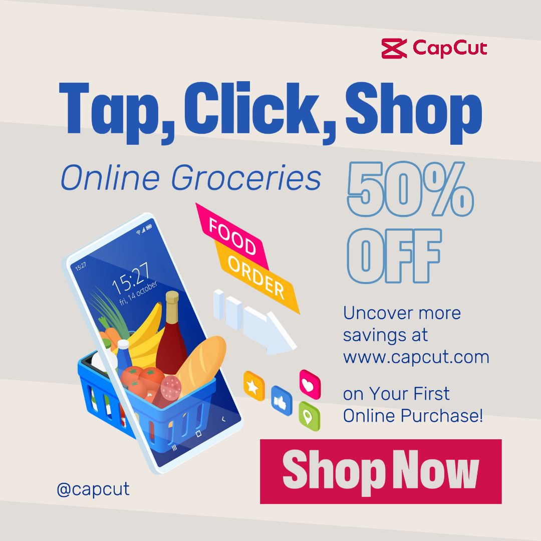 Life Services Lebensmittel Einfacher Instagram-Post