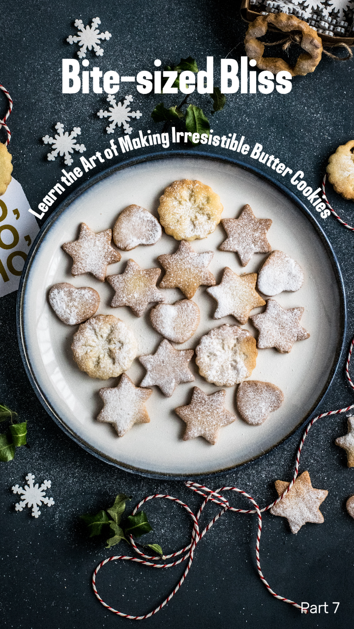9: 16 Youtube Thumbnail - Lernen Bite Größe Bliss Lernen Sie die Kunst der Herstellung von unwiderstehlichen Butter Cooki