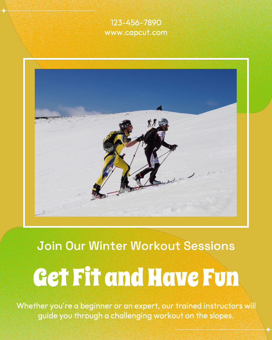 Workout & Fitness Announcement