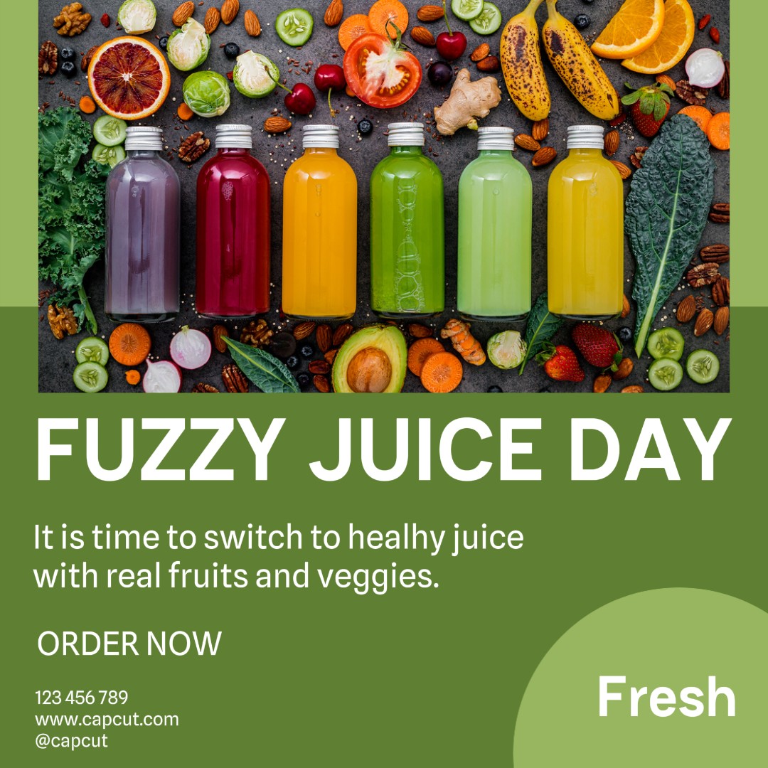 Tampilan jus makanan & minuman