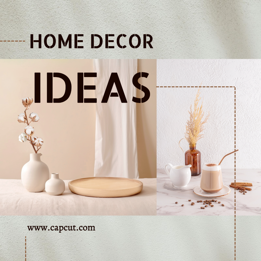 Hogar - Cartel de marketing - ideas de decoración del hogar publicación de instagram