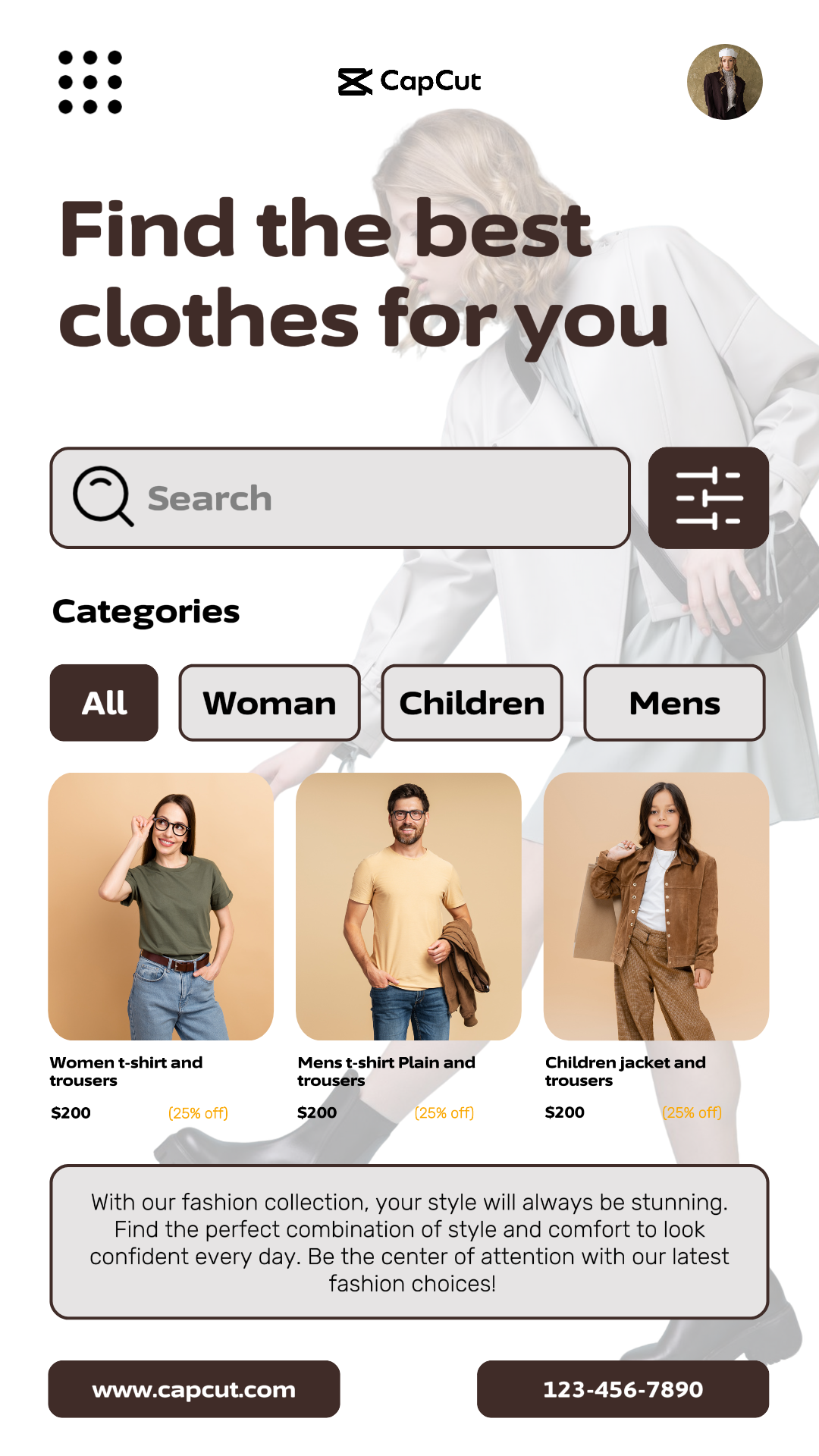 capcut template cover