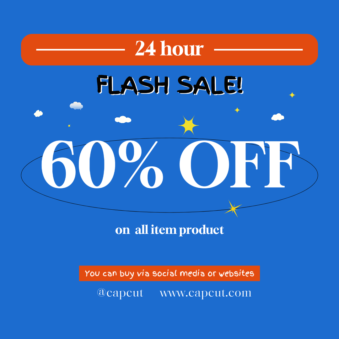 Vêtements et chaussures Vente flash Post Instagram