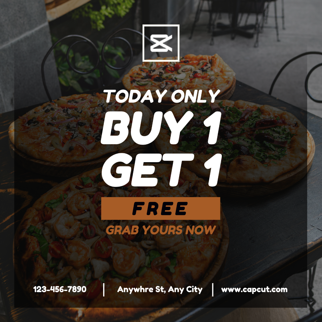 Food Promotion Buy One Get One Free Instagram Post