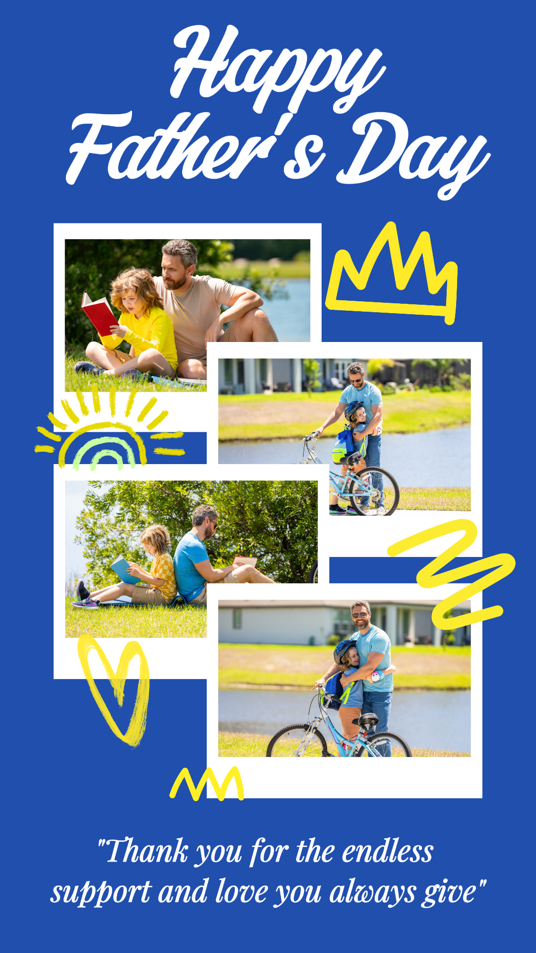 Creative Poster Father's Day Instagram Story