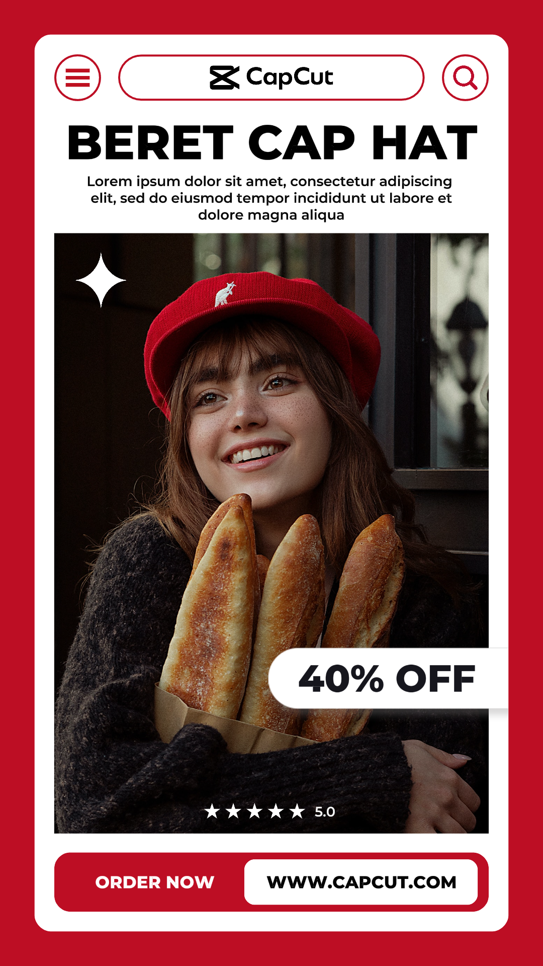 capcut template cover