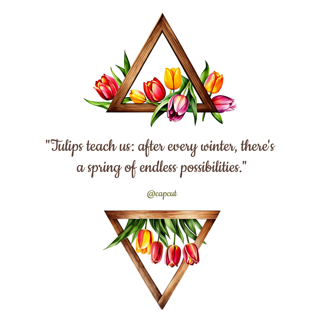 Ucapan Harian Posting Instagram Tulip Kutipan