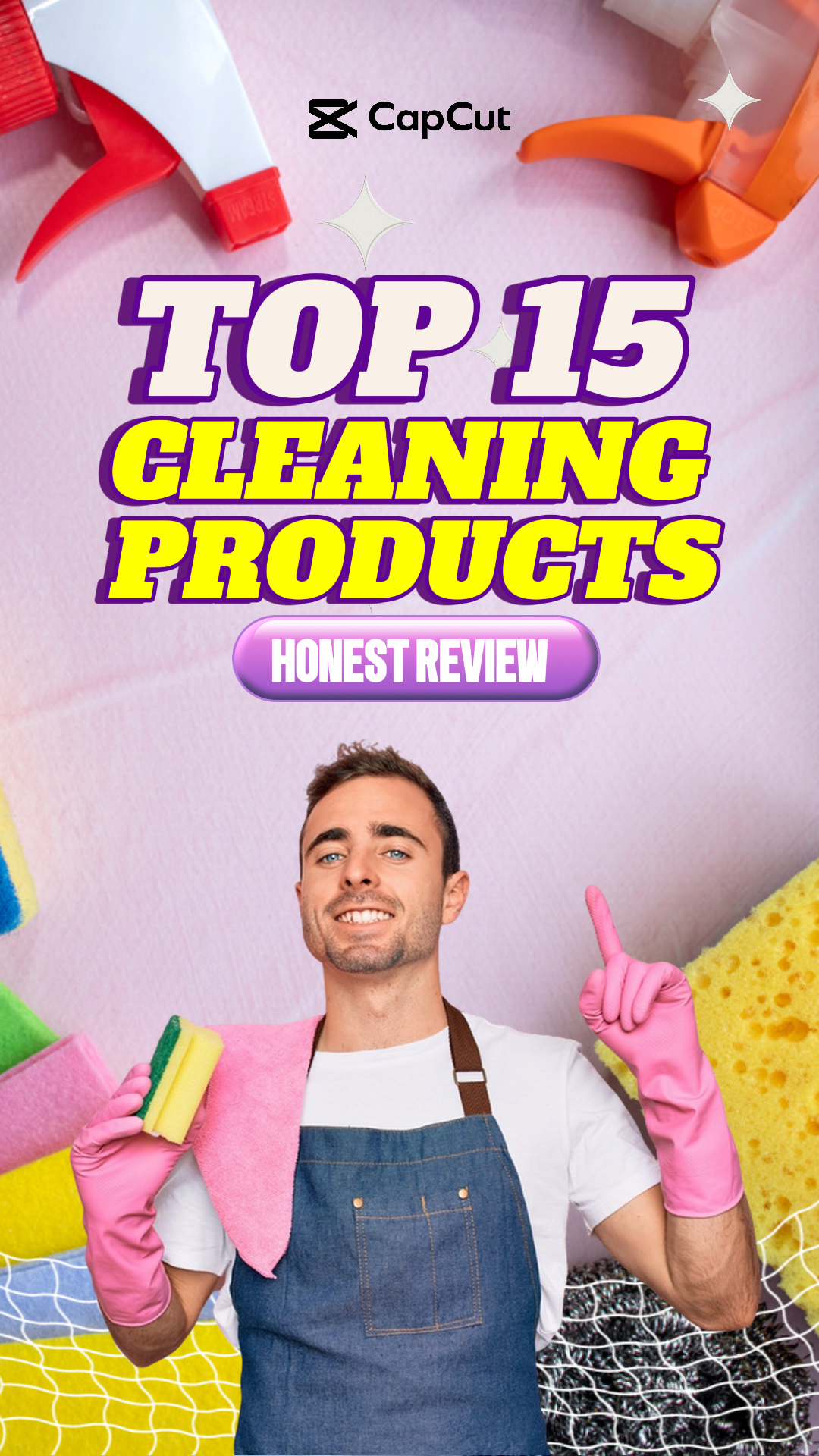 Miniature Tiktok - Affiche marketing Industrie générale Couverture vidéo TikTok rose