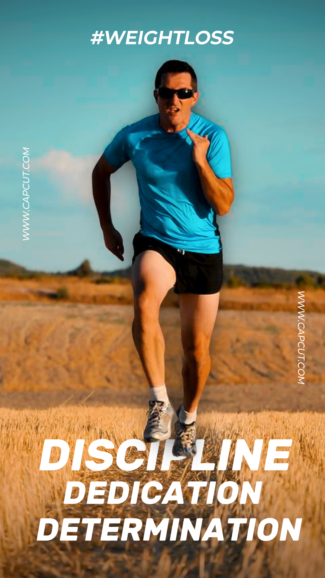 Workout And Fitness Creative Poster Instagram Story Weight Loss