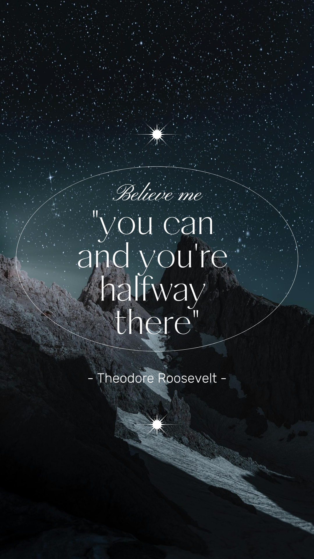 Wallpaper Creative Poster Instagram Story Black