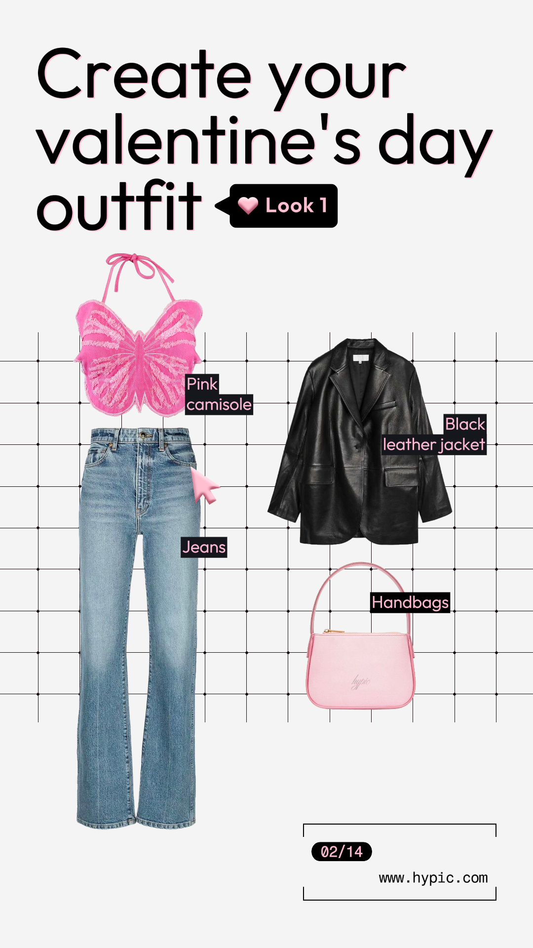 Valentine's Day Clothing & Shoes outfit ideas