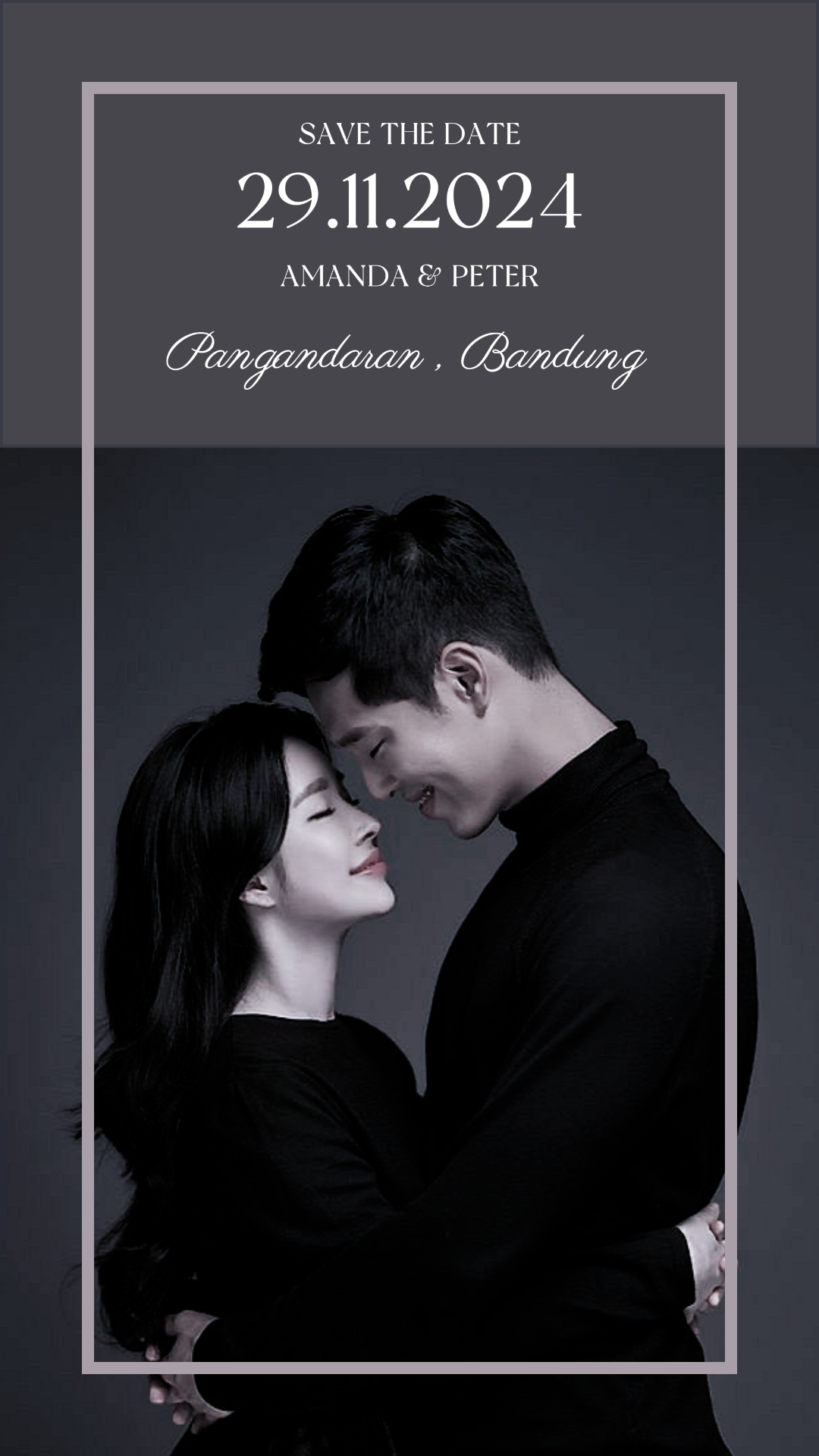 Non-Marketing Invitation Monokrom Minimalist 