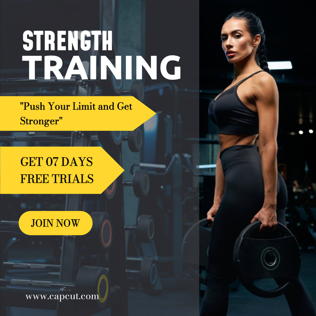 Póster De Marketing De Entrenamiento Y Fitness Promoción De Gimnasio Instagram Post Moderno