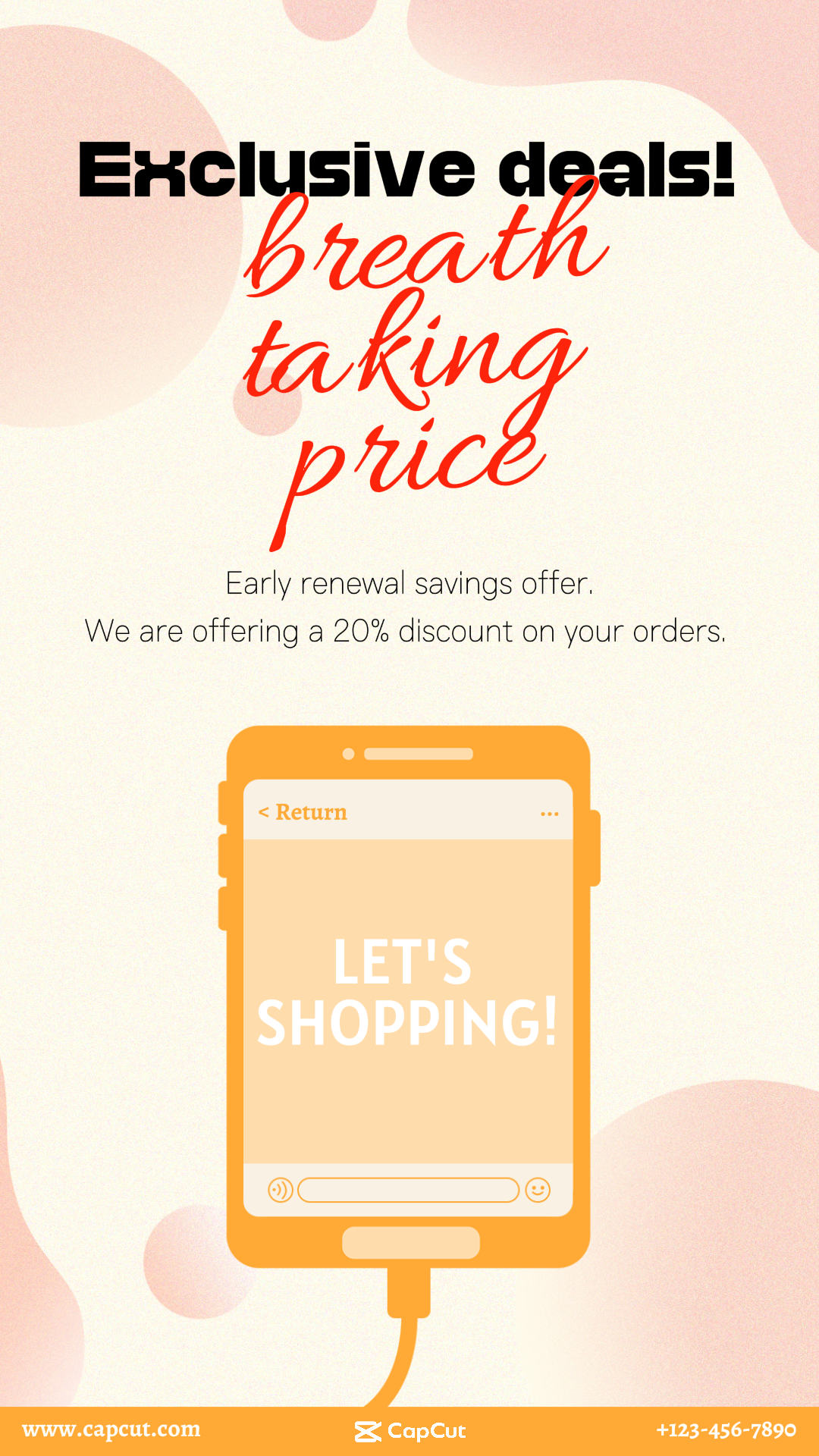 Service Life Display Design Arranjo criativo