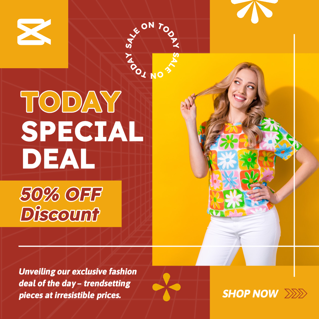 Fashion Today Special Sale Instagram Post