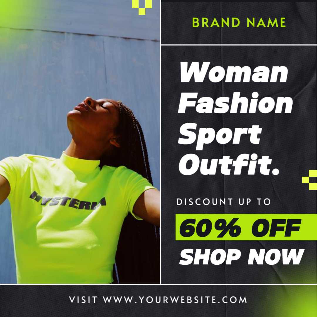 Venda de roupa esportiva feminina Instagram Post