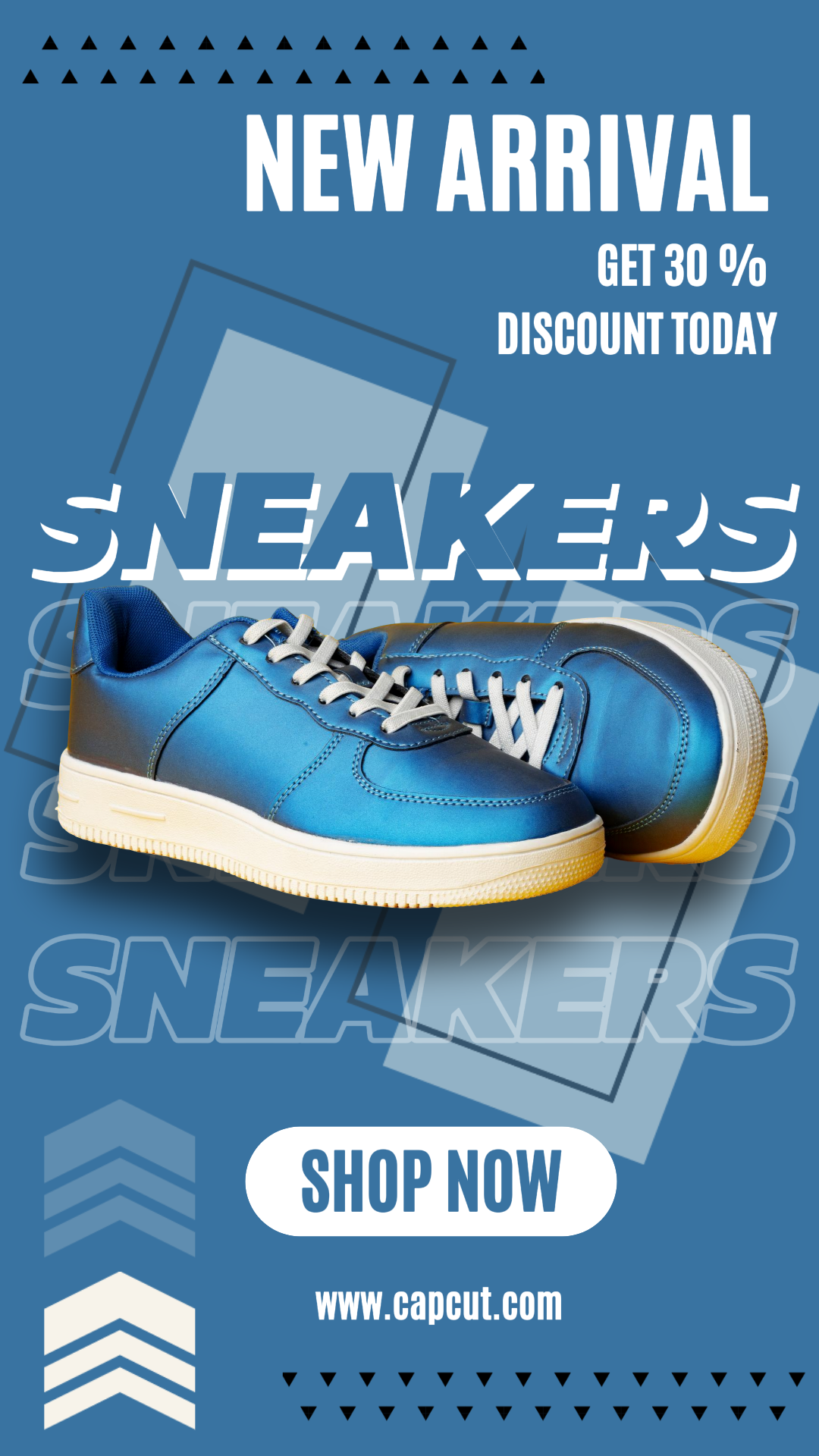 fashion sneakers marketing poster promotion instagram story