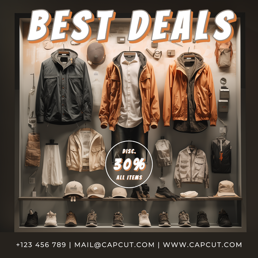 Fashion Hari Ini Menawarkan Template Promosi