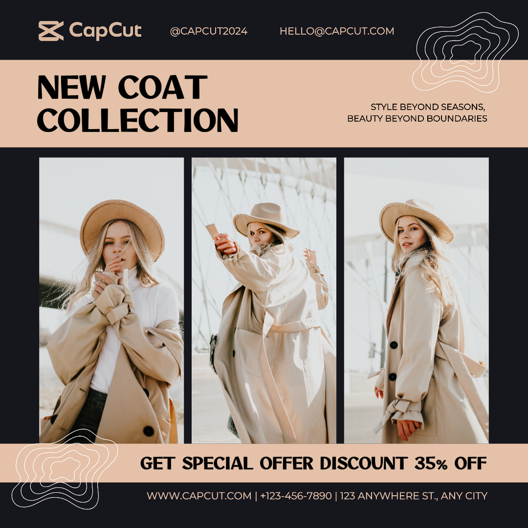 Moda Mulher Roupa promoção Instagram Post