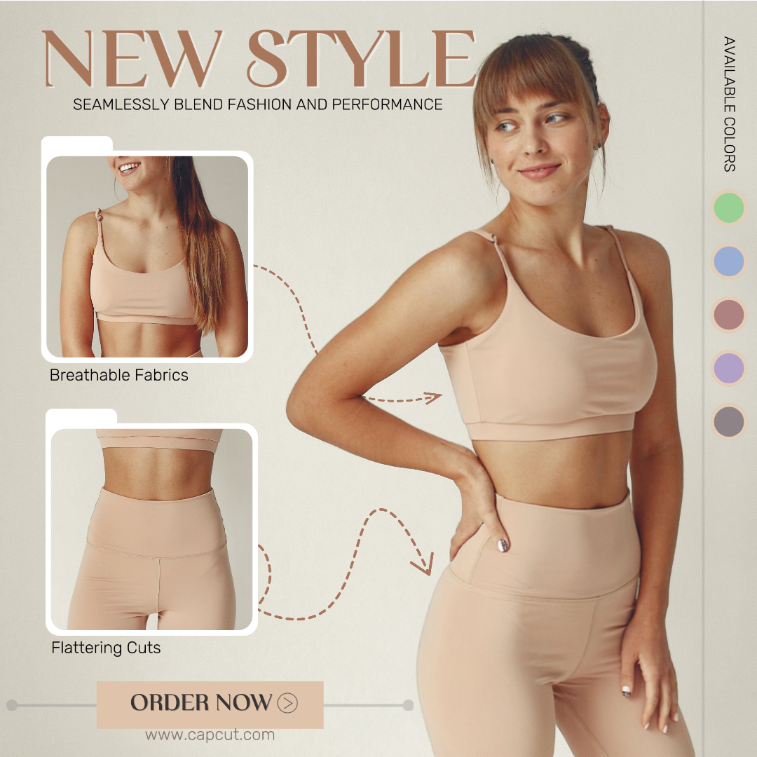 NOVO ESTILO WORK OUT FASHION - VESTUÁRIO FEMININO