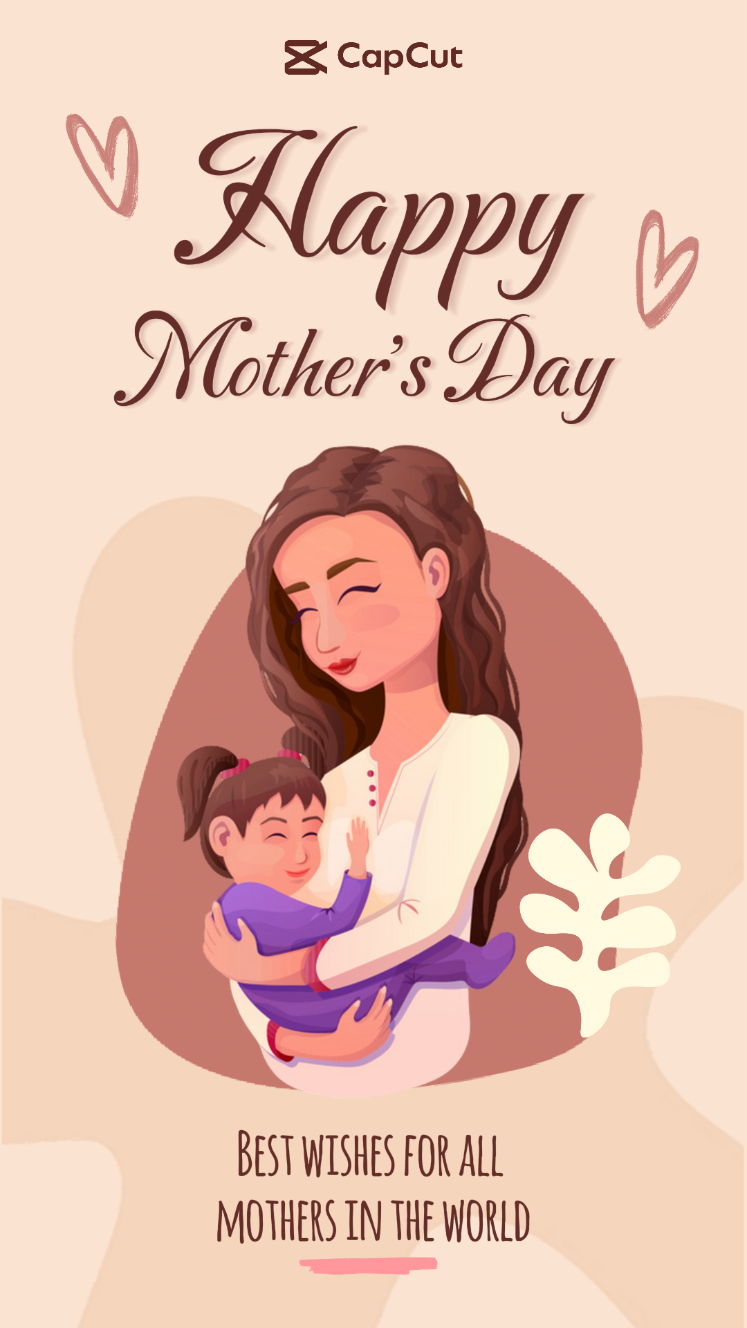 Mother's day Creative Poster Instagram Story Vector