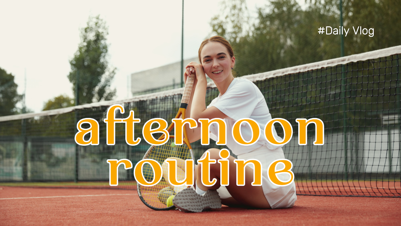 Miniatura de Youtube - Rutina vlog de la tarde