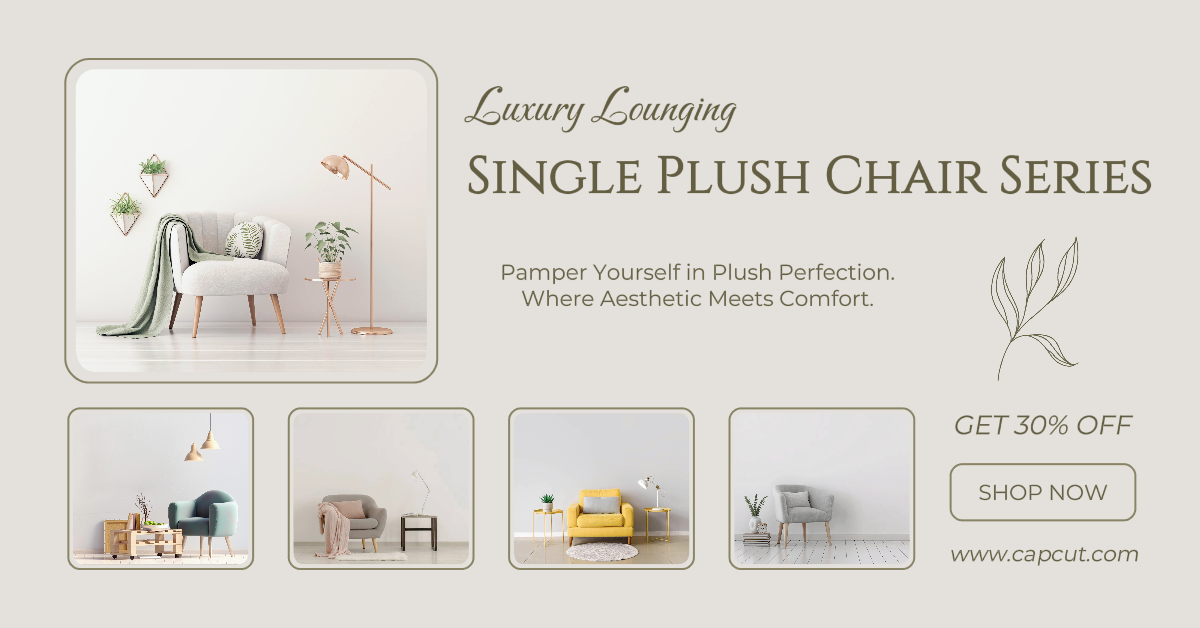 Facebook Ads Marketing Poster Household Minimalist Multi Image