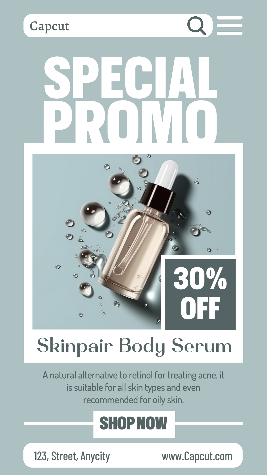 capcut template cover