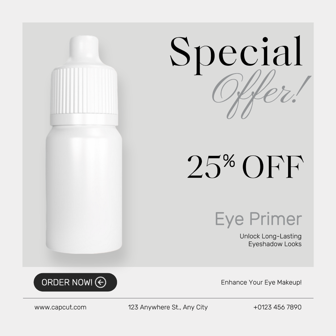 Pôster de maquiagem de beleza e cuidados Venda de maquiagem Instagram Post Minimalista