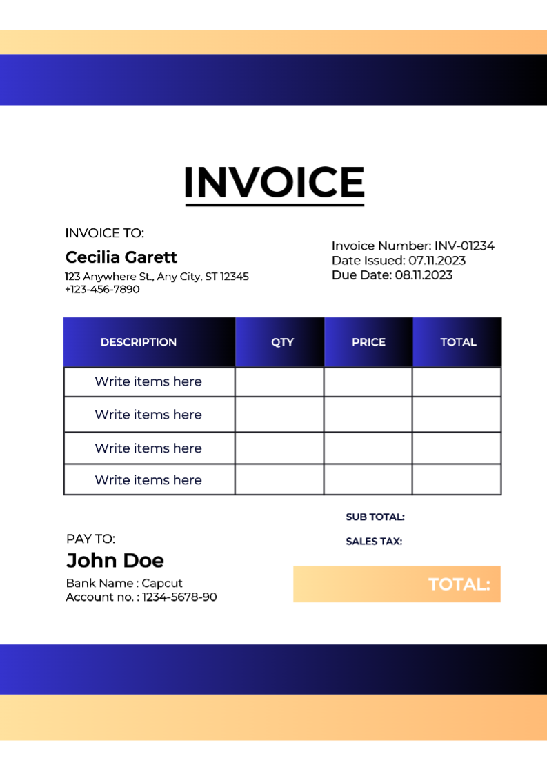 Faktur Kuning dan Biru