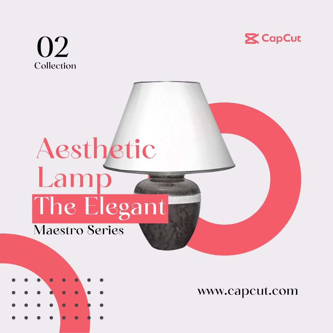 Accessoires ménagers et meubles La lampe élégante