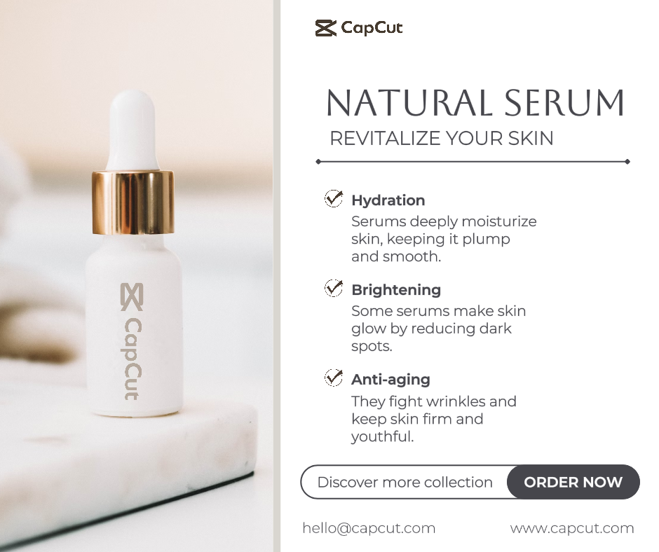 Exibição de produtos cosméticos Facebook Post