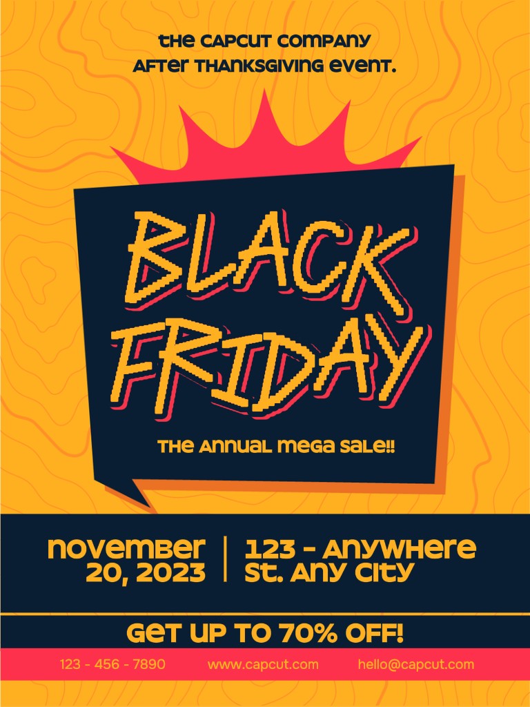 Black Friday Sale Poster 