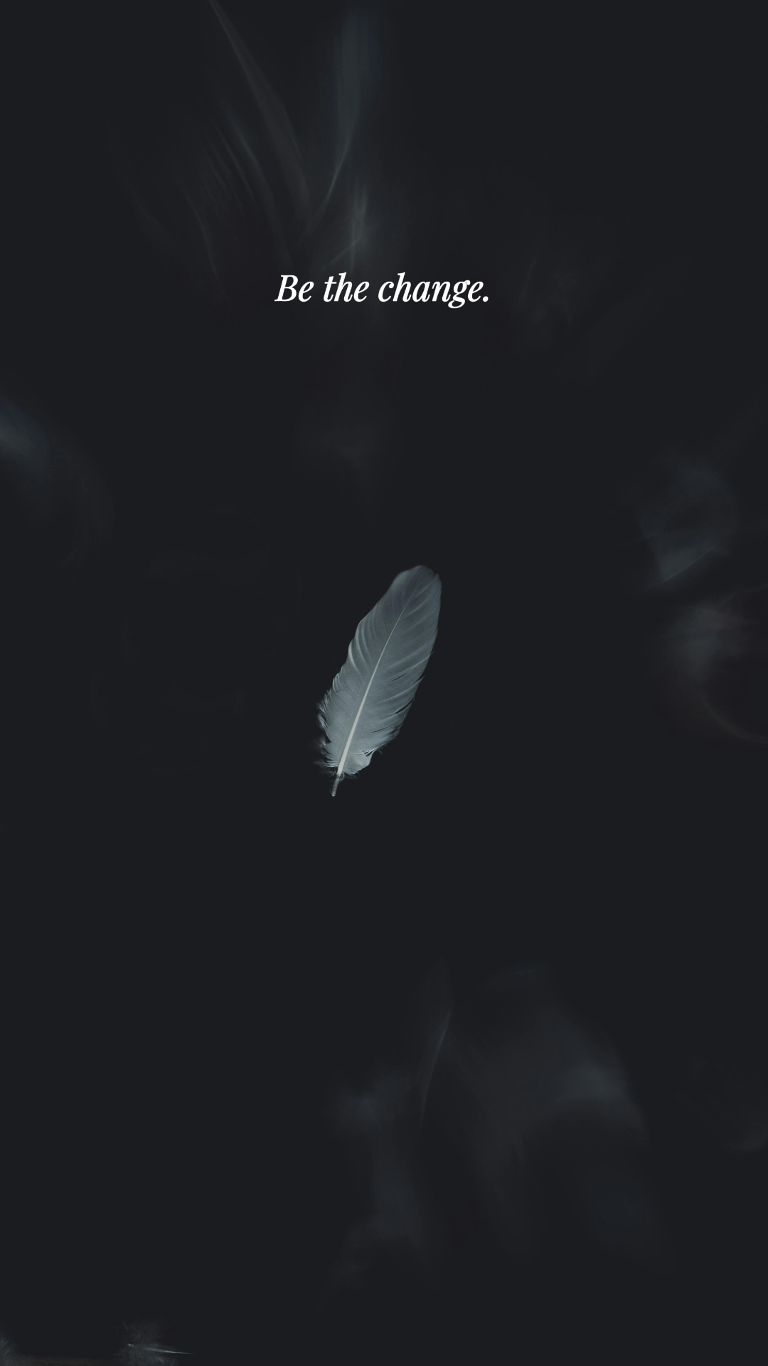 Fondo de pantalla - Sé el cambio