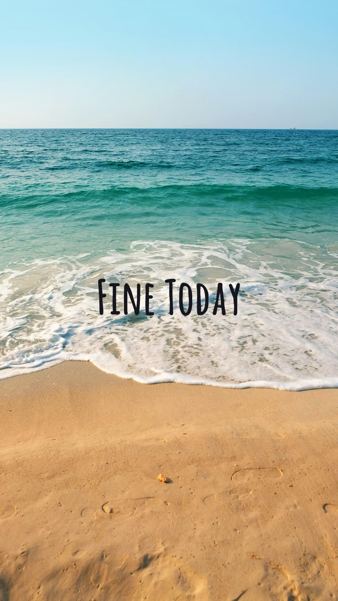 Wallpaper creative poster sea