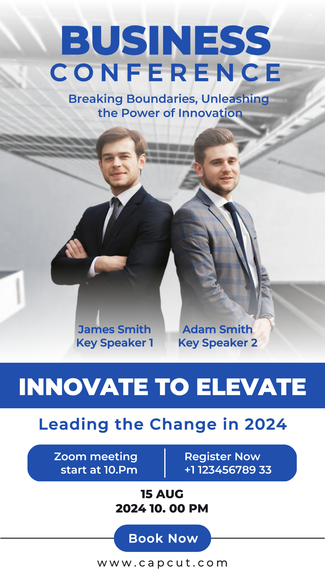 Promoción De Conferencia De Negocios Insta Story