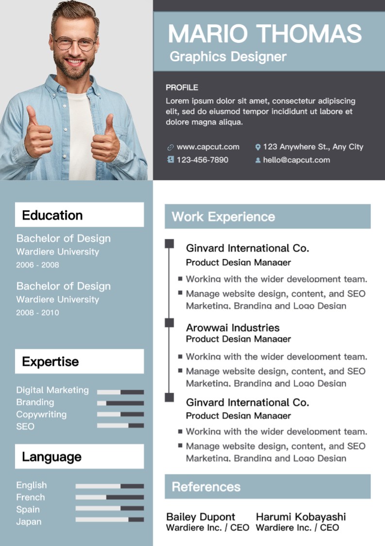 capcut template cover