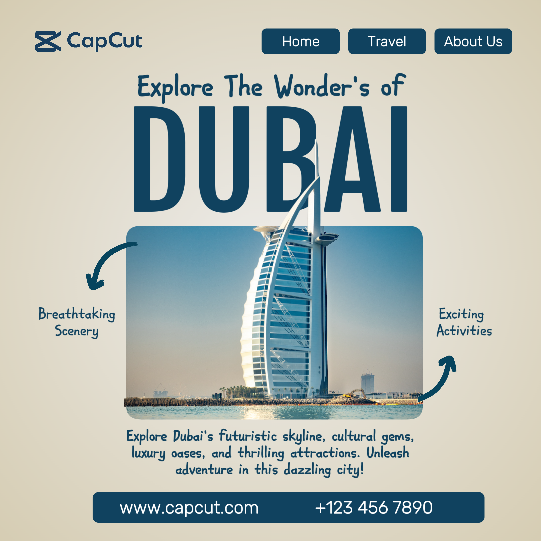 두바이 템플릿의 경이로움을 탐험하는 여행