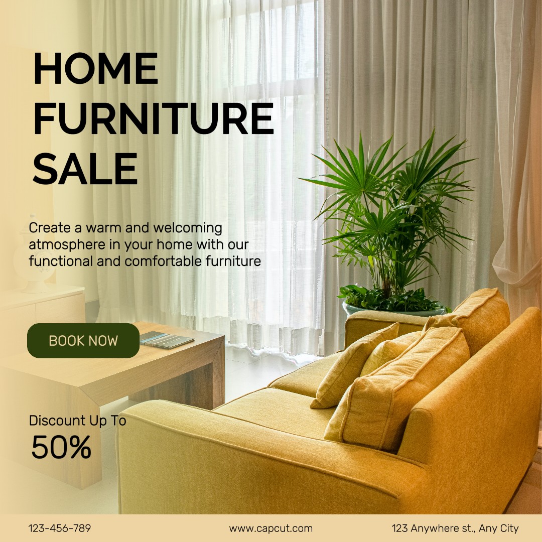 Beranda Furniture Penjualan Posting Instagram